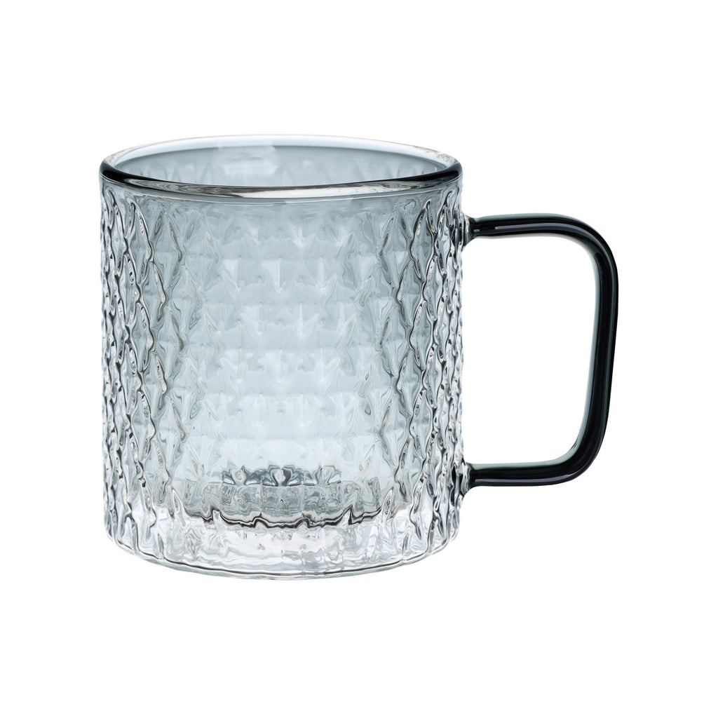 Glass Coffee Mug-Eternal Double Wall Mug 11oz black