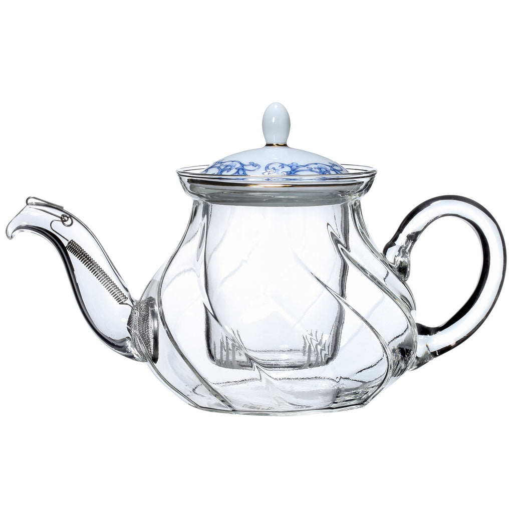 Glass Teapot with Infuser-Fusion Asia Large Teapot