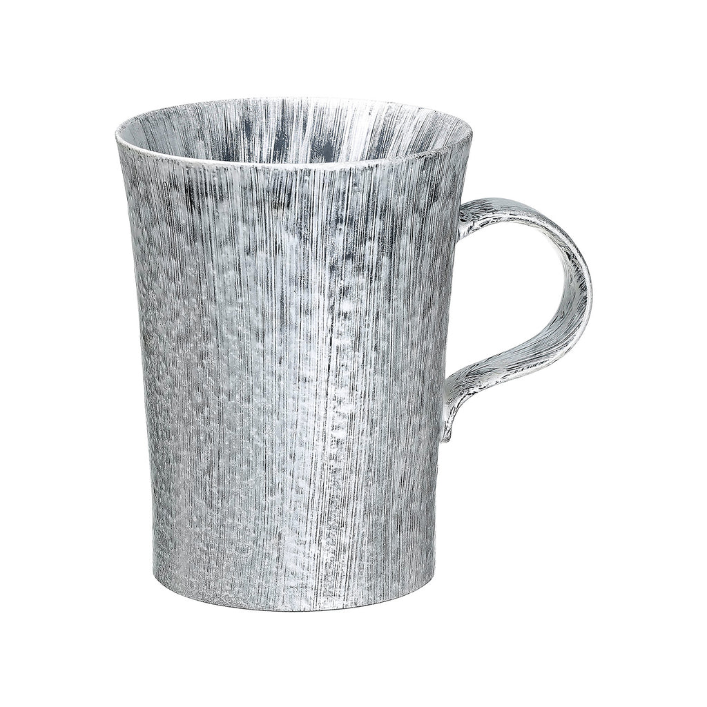 handmade coffee mug-Silver Glaze Classic
