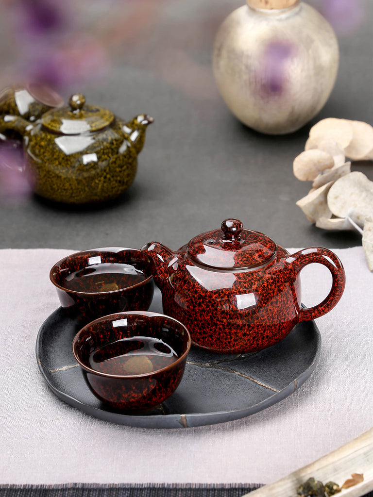 Chinese Ceramic Tea Cup-Temmoku Glaze Cup 4