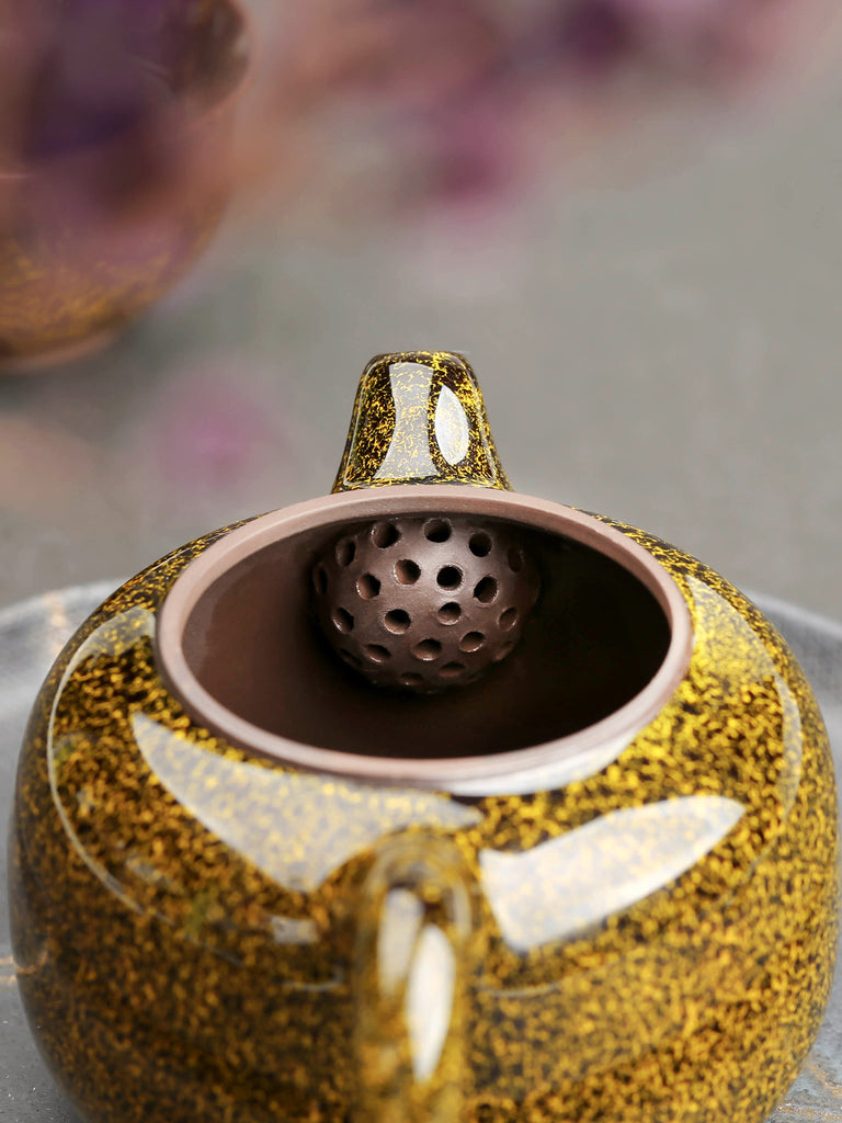 Chinese Ceramic Teapot-Temmoku Glaze 4