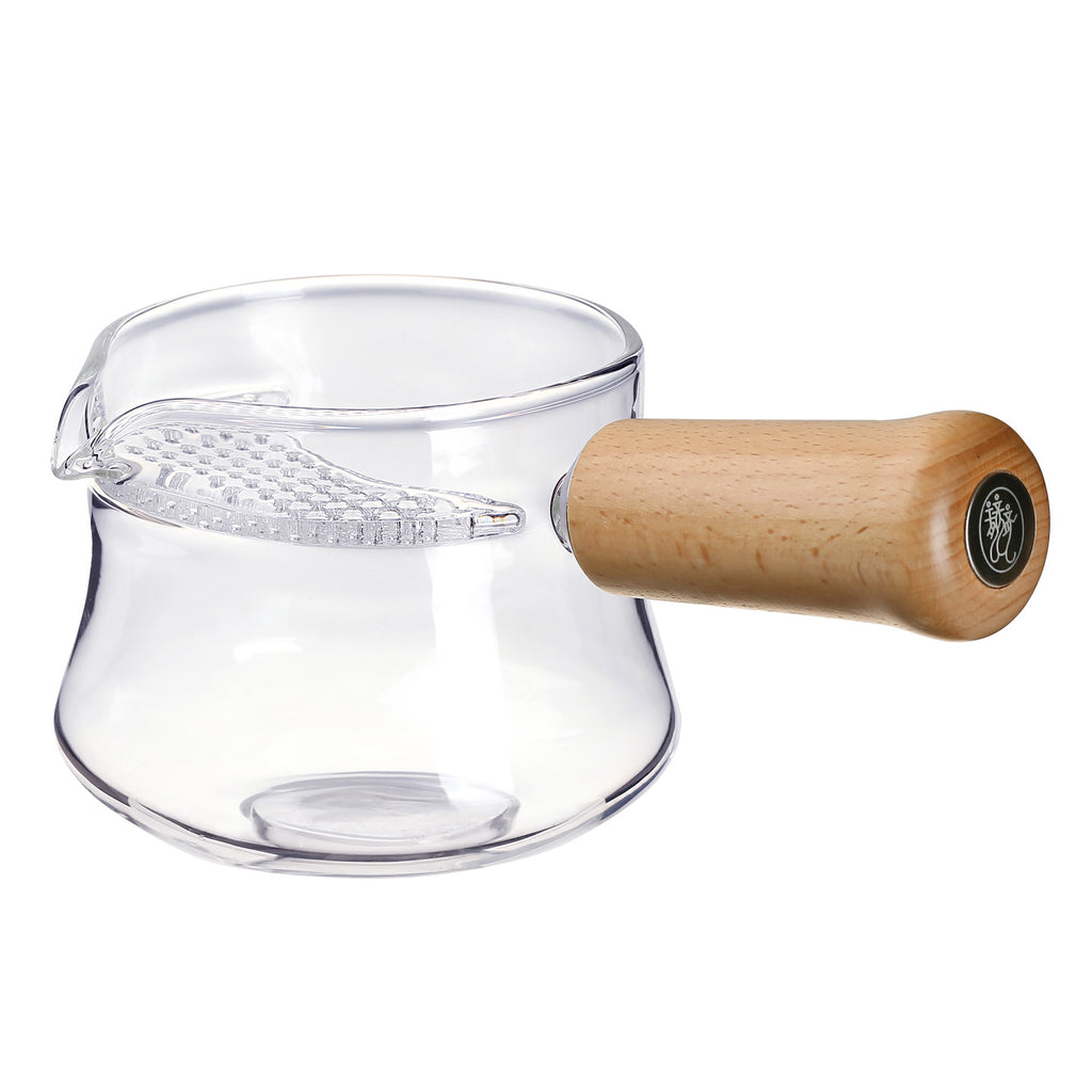 Loose Leaf Tea Pitcher-Simple Glass Filter Pitcher 250ml 1
