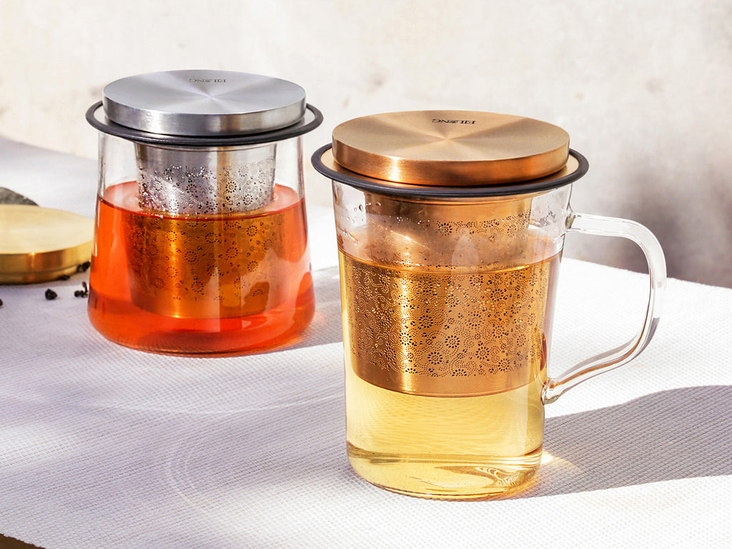 luxury stainless steel tea infuser-Aurora Tea Infuser 07