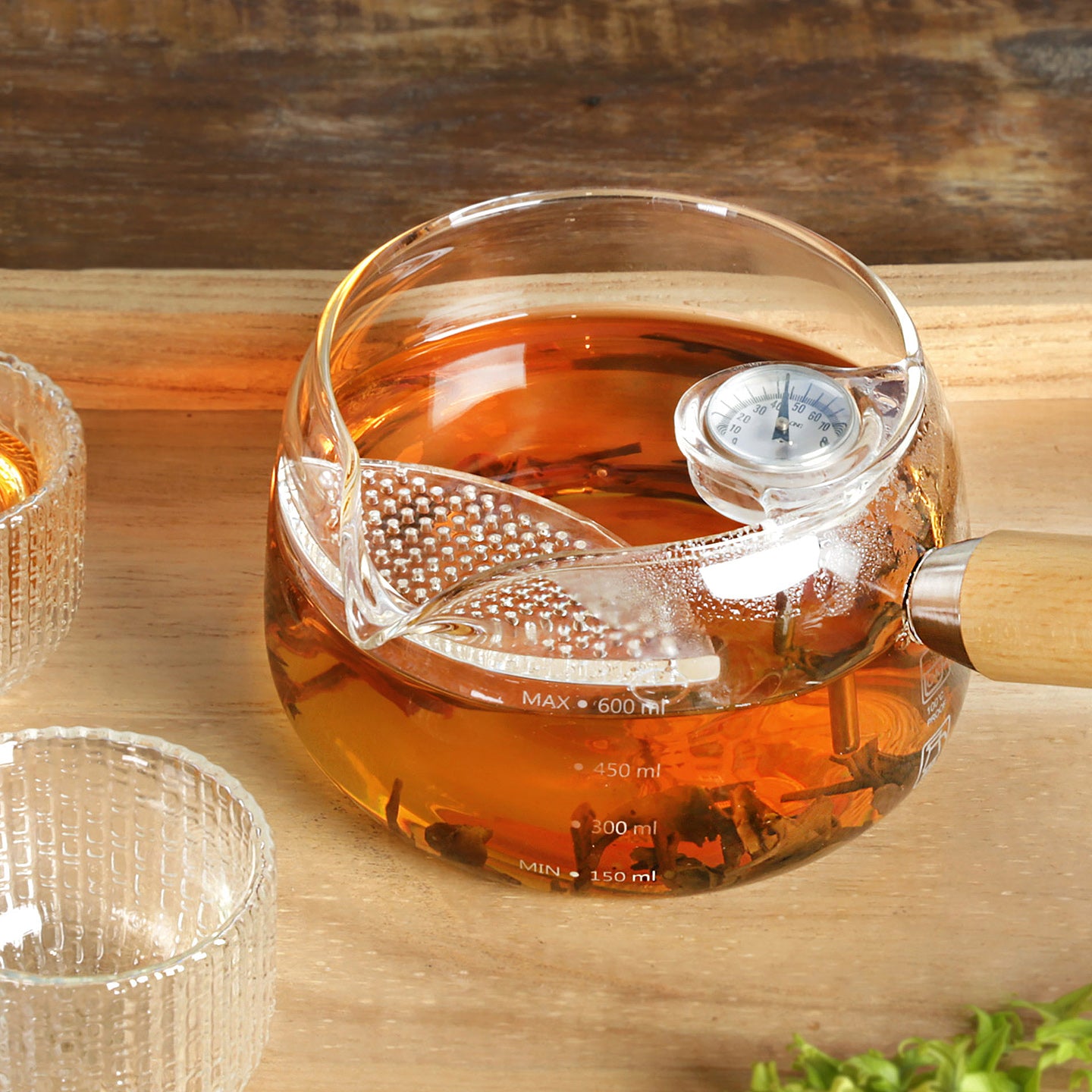 Tea Maker - Simple Thermometer Glass Pot – EILONG®
