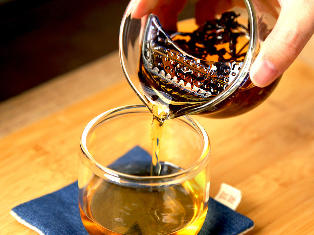 Teapot Set for One-Quicker Glass Tasting Set 4