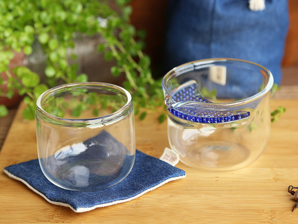 Teapot Set for One-Quicker Glass Tasting Set 2