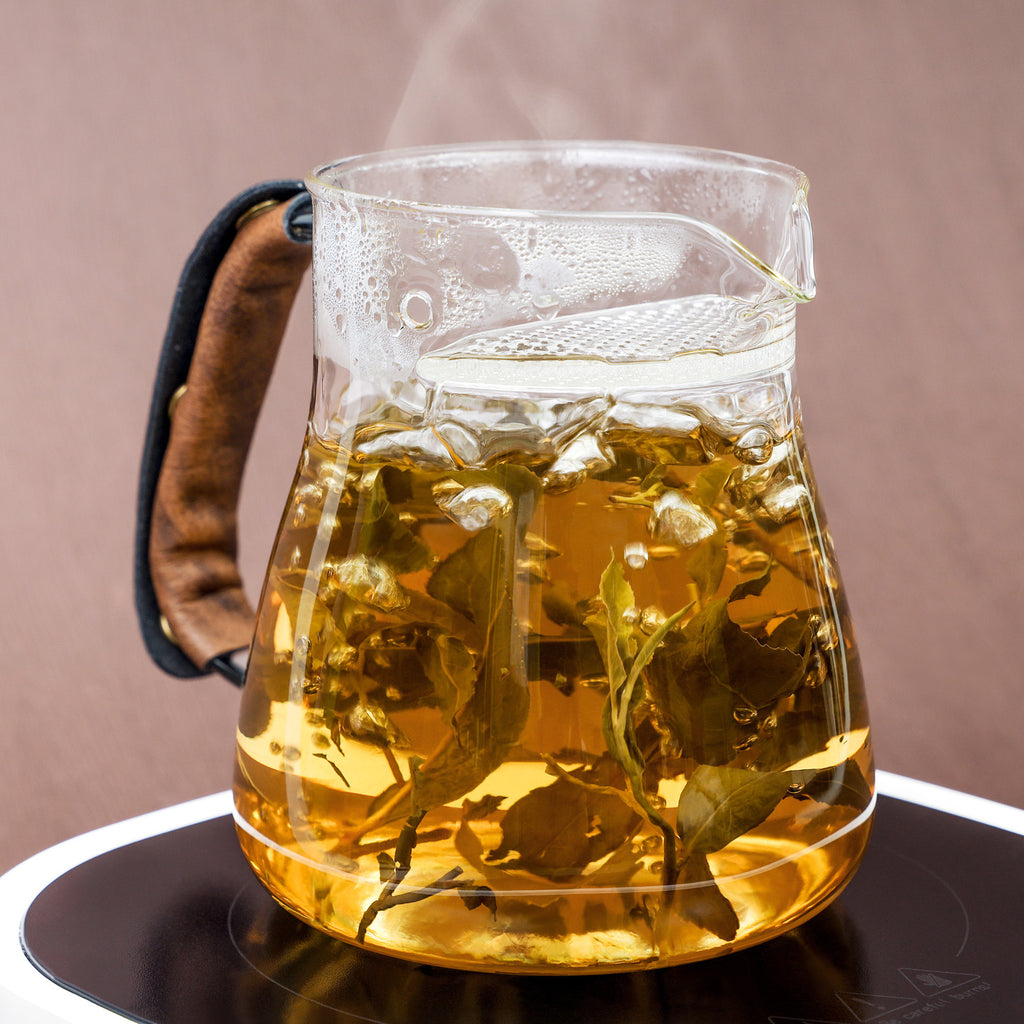 Modern Style Glass Teapot-Simple Brewing 750ml 2