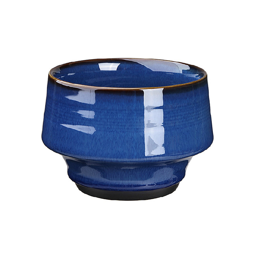 porcelain kung fu teaware-Hares Fu Glaze Water Tray Blue