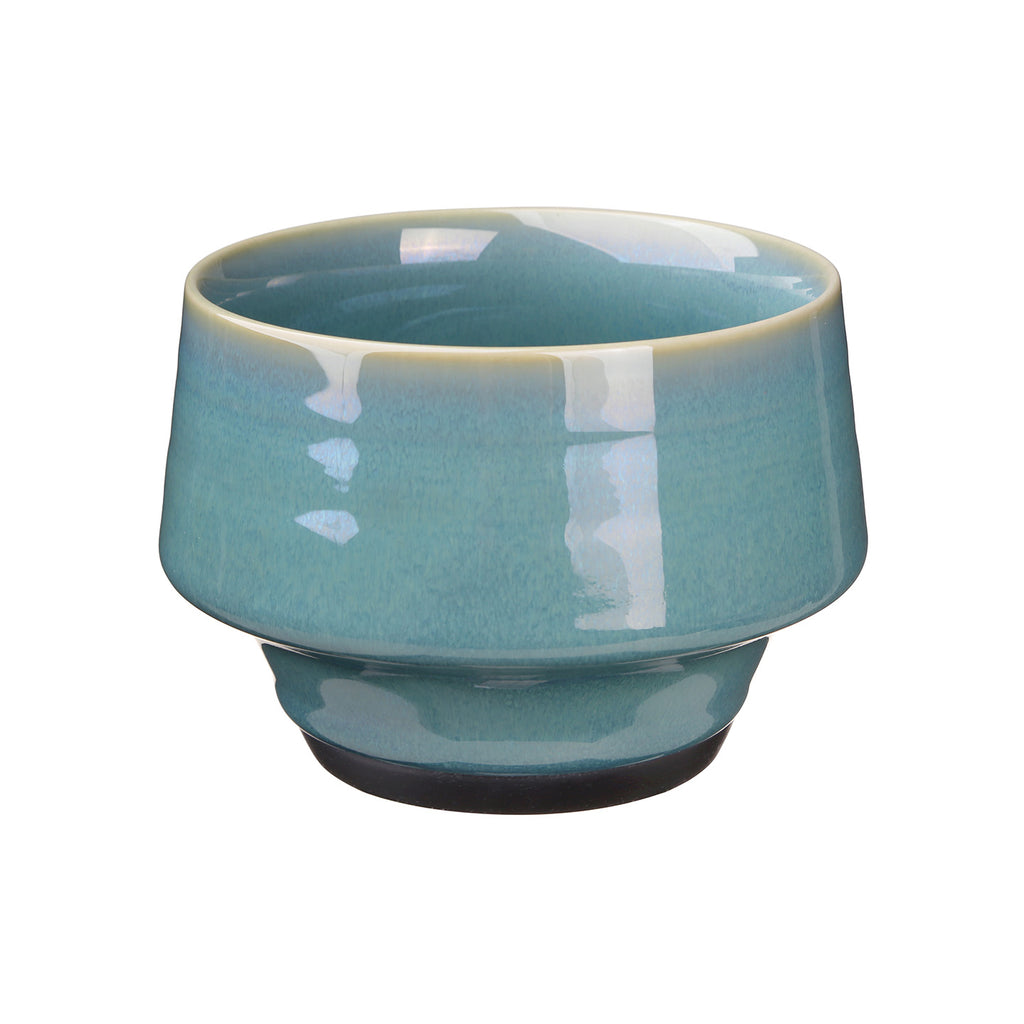 porcelain kung fu teaware-Hares Fu Glaze Water Tray Green