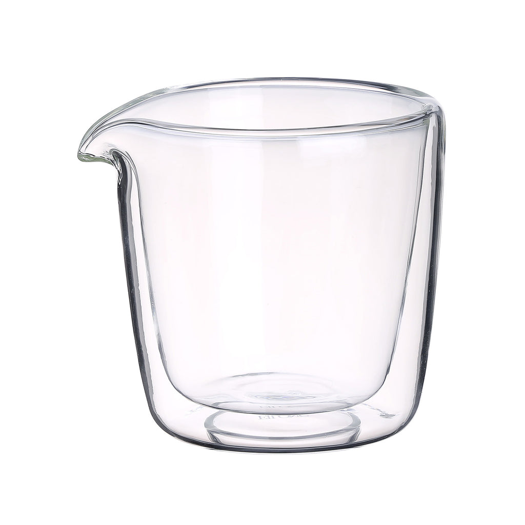 Small Glass Pitcher-Double Wall Glass Tea Pitcher Evenly