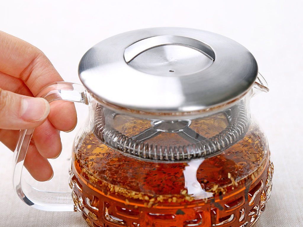 glass teapot with tea strainer-tea master bagua small 04