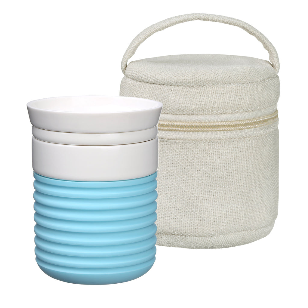 Tea Cup with Infuser-Tea Cup To Go Travel Set limpet