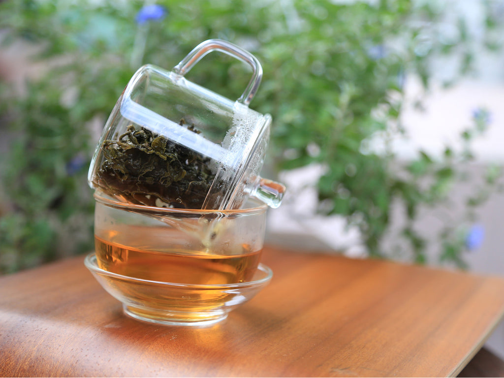 Clear Tea Cup Set-Glass Tea Tasting Set 8