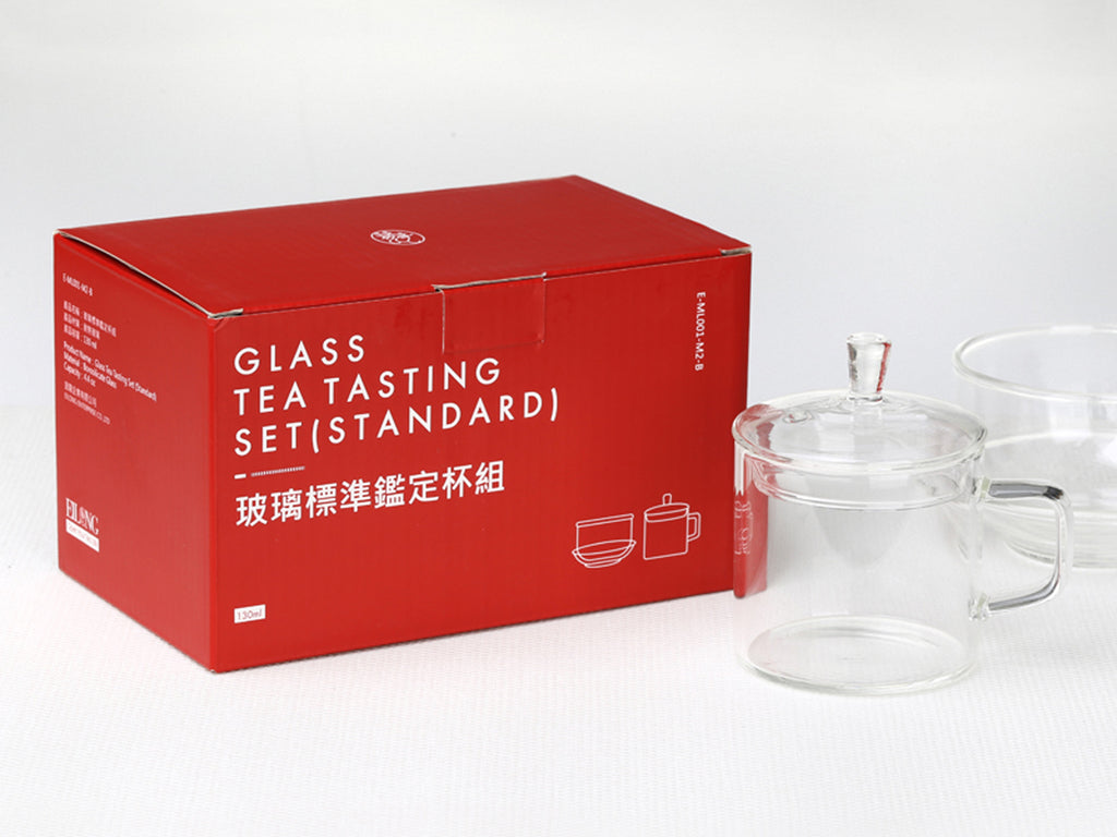 Clear Tea Cup Set-Glass Tea Tasting Set 12