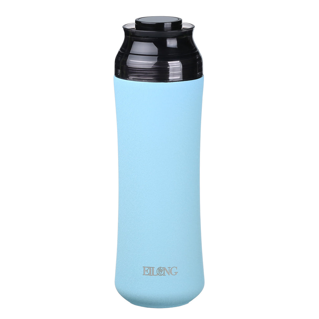 Vacuum Insulated Bottle-Enamel Thermos Bottle blue
