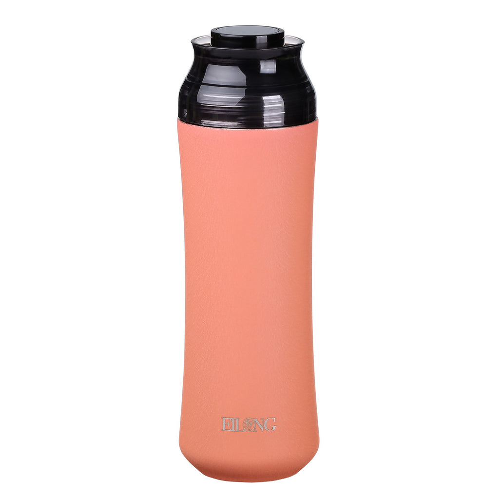 Vacuum Insulated Bottle-Enamel Thermos Bottle pink